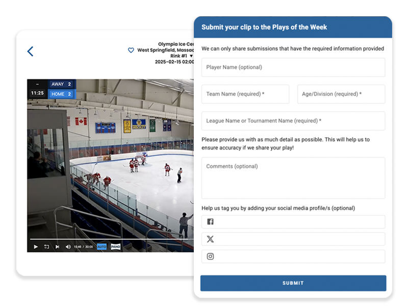 Submit Highlights Web Form